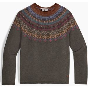 Royal Robbins - Westlands Fairlisle Crew - Trui - Groen