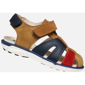 Geox - Delhi - Sandalen - Blauw - Leer/Suède