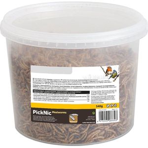 Flamingo - Vogelsnack Gedroogde Meelwormen - 540 gr