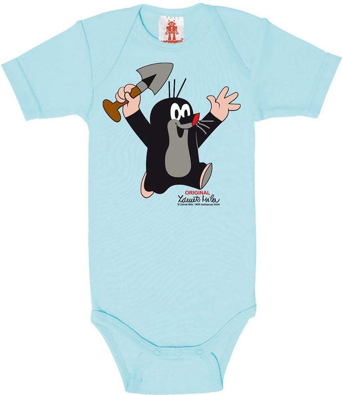 Logoshirt Babybody mit Print Der kleine Maulwurf