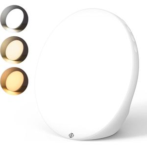 Equivera Lichttherapielamp - Daglichtlamp - Bureaulamp - Tegen Winterdepressie - SAD Lamp - Zonlicht - Meerdere Standen - Timerfunctie
