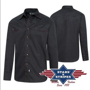 Stars & Stripes - Western Shirt - Jack black - Maat L
