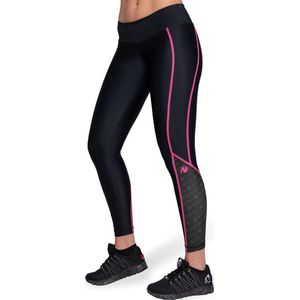 Gorilla Wear Carlin Compression Tights - Zwart/Roze - M