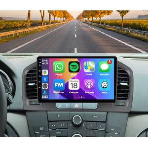 Autoradio 4/64GB met Carplay en Android Auto | Geschikt voor Opel Insignia 2008-2013 | radio met navigatie | 2008 2009 2010 2011 2012 2013