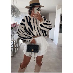 Schilo Jolie Damestrui – Italiaanse Wollen Sweater – One Size 36-42