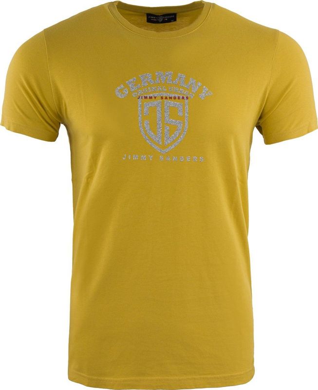 Men's t-shirt jimmy sanders yuri mustard men