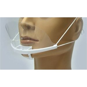 Benson Transparant mondkapje - kinsteun - comfortabele pasvorm - helder zicht