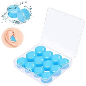 Siliconen oordopjes voor slapen en ruisonderdrukking - herbruikbaar en vormbaar