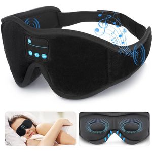 Lexium Bluetooth Slaapmasker voor mannen en vrouwen - Slaap oogmasker - Slaapmasker bluetooth -