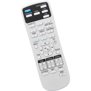 Afstandsbediening geschikt voor de EPSON H621C beamer, vervangt 2155721 / 215572100