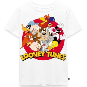 Looney Tunes Groep Premium T Shirt Kinderen