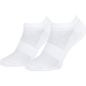 Trendy Socks| 4 Paar| Wit| Sportsokken Dames| Premium Sokken| Handdoekbasis| Anti-slip| Katoen| Dames Sokken| Maat 36-41
