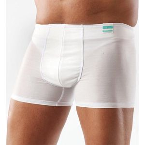 Boxershort eczeem ondergoed Heren Kleur: Wit | Maat: L | Zeer lange levensduur