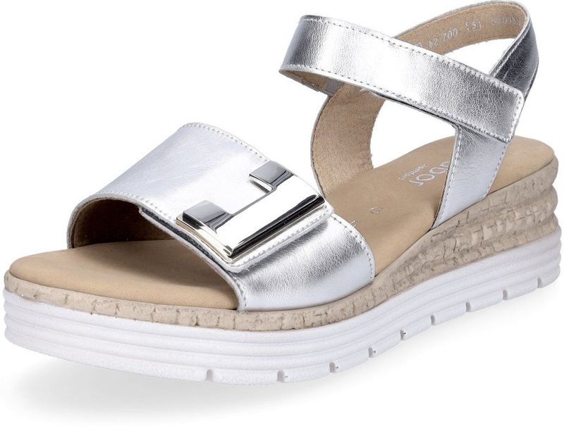 Gabor - Artikel 42.700 - Sandalen - Silber - Uni+Gold
