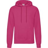 Fruit of the Loom - Classic Hoodie - Roze - S