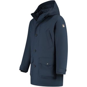 Travelin' Olav Heren - Parka Winterjas - Waterdicht - Navy