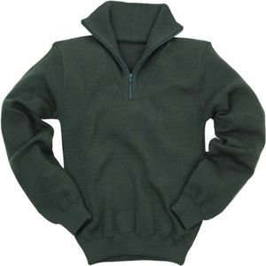 Schippers Trui Fijngebreid 100% Wol – Groen – Maat 4XL