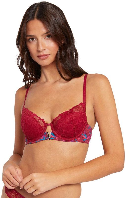 Morgan - Alma - Beugelbikini - Met Zachte Voorgevormde Cups - Microvezel met Bloemprint