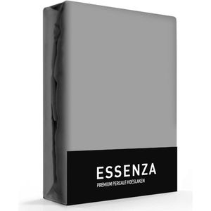 Essenza Hoeslaken Premium Percal Steel Grey-90 x 190 cm