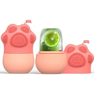 Jas - Ice Roller voor Gezicht en Ogen - Gezichtsverzorging en Verkoeling met Zachte Borstel