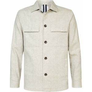 Overshirt Co/Linen BEIGE (PPVF10006C)