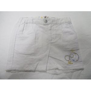 Noukie's - Korte broek - Meisje - Short - Wit - 4 jaar 104
