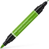 Faber-Castell tekenstift - Pitt Artist Pen - duo marker - 112 loofgroen - FC-162112