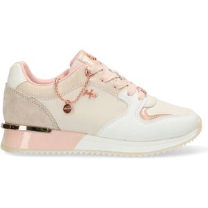 Mexx Sneaker Fleur Mini - Meisjes Kleding - Beige/pink - Maat 30