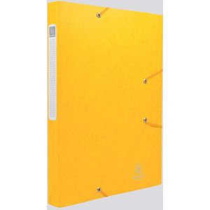 Exacompta Elastobox Cartobox rug van 25 cm geel 5/10e kwaliteit