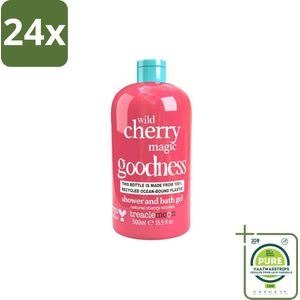 Treaclemoon – Douchegel – Wild Cherry Magic – 500 ml - Voordeelverpakking - 24 stuks - Douchegel - Kersen geur