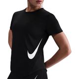 Nike - Tempo - Maillot - Wit/Zwart - 100% Polyester - Dri-FIT Technologie