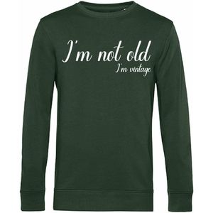 7431 - Sweater - I'm not old-Forest Green-XL
