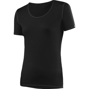 Löffler Sportshirt S/s Transtex Dames Polypropyleen Zwart Mt 36