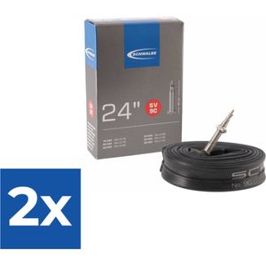 Schwalbe Binnenband 24 X 3/4/1.10(18/28-520) Fv 40 Mm - Voordeelverpakking 2 stuks