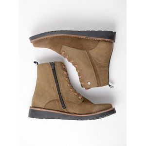 Wolky - Wagga Wagga - Casual Schoenen - Suede en Glad Leer - Blauw