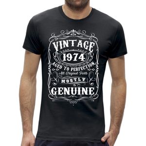 Perfection 50 jaar verjaardag t-shirt / kado tip / Heren maat XXXL / cadeau / leeftijd / 1974
