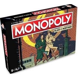 Monopoly Blake & Mortimer - Gezelschapsspel - Min leeftijd 8 jaar - 2 tot 6 spelers - Nederlandstalige uitbreidingsset inclusief