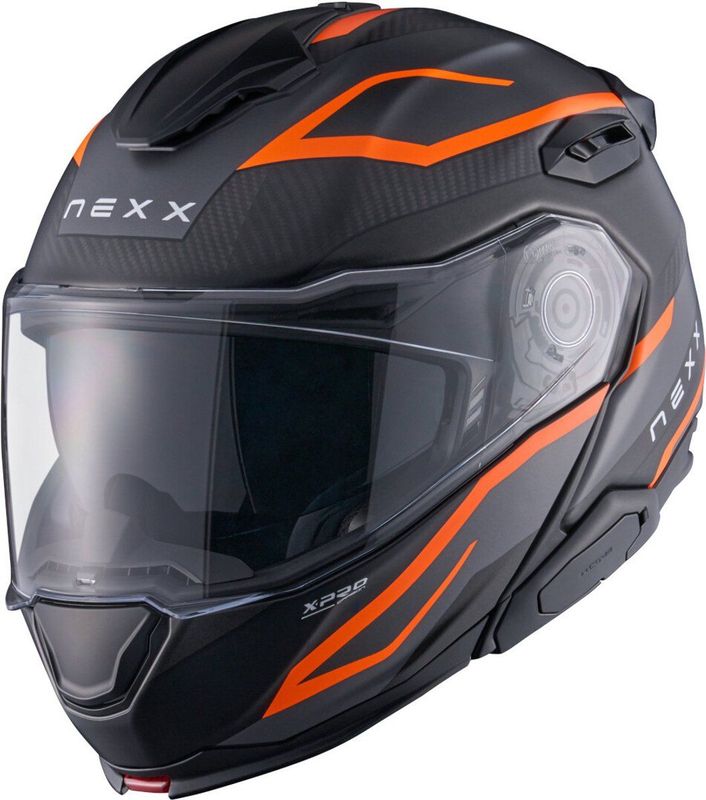 Nexx - X.Lifetour Pro Mile - Modulaire Helm - Zwart - Geluidsarm Ontwerp