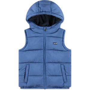 Levi´s ® Kids Batwing Direct Emb Puffer Vest Blauw 8 Years Jongens