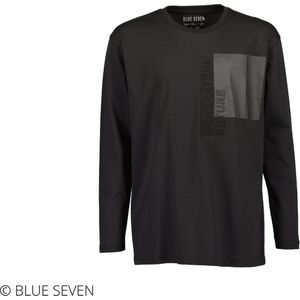 Blue Seven - shirt lange mouwen - zwart