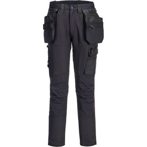 Portwest DX4 Craft Broek met Holsterzakken DX456 - Zwart - 40
