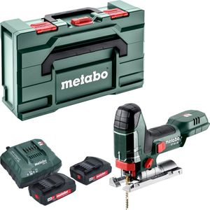 Metabo ST 18 L 90 accudecoupeerzaag 18 V 90 mm + 2x accu 2.0 Ah + lader + metabox