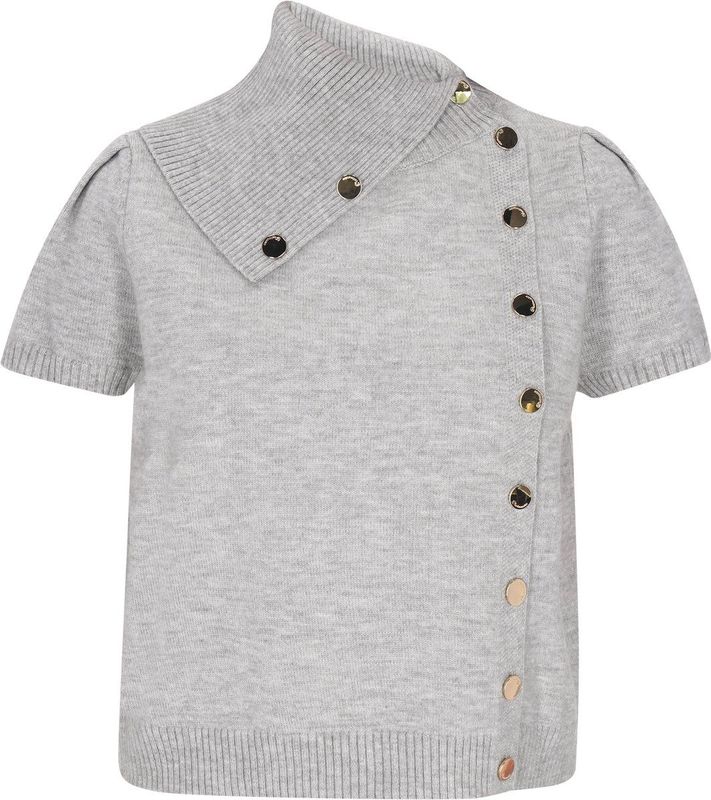 DreiMaster - Klassik - Trui - Grijs Gemêleerd