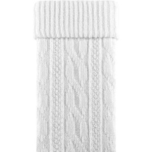 Wollen beenwarmers voor dames - wintermode - one size - wit - zacht