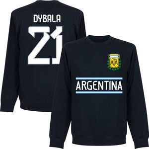 Argentinië Dybala 21 Team Sweater - Navy - XL