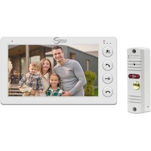 Slimme 7 Inch Video Intercom Deurbel met Nachtzicht en Waterdichte Behuizing