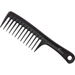 Cailean - XXL Kam - 24 Cm - Zwart - Haarkam met extra brede tanden - Haar Kam - Haar Accessoire - Styling Tool - Grove Kam - Kappers Kam