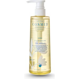 Cosmed Atopia – Cleansing Oil – Reinigingsolie voor Alle Huidtypes – Oil Cleanser voor Gezicht en Lichaam – Atopische Huid – Make up Remover – 400 ml
