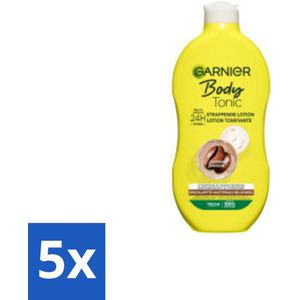 Garnier - Body - Bodylotion - Tonic - Verstevigend & Hydraterend - 400 ml - Bulkverpakking - 5 stuks