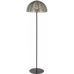 Light & Living Vloerlamp Klobu - antiek brons+mat zwart